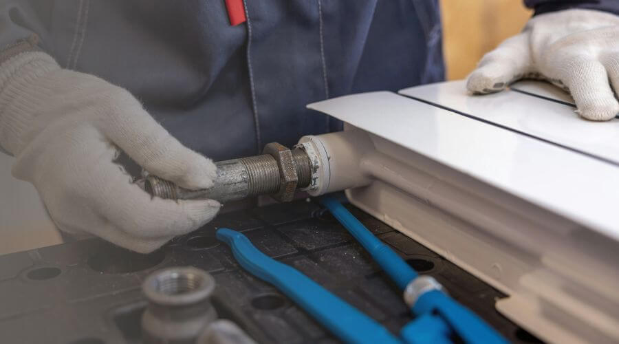 Professional water heater repair services in Chouteau, OK